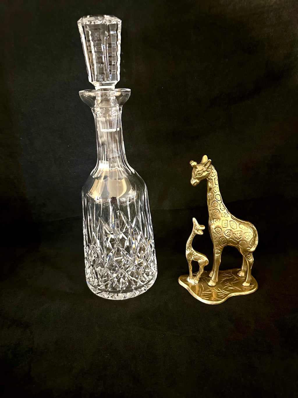 Tall Waterford Lismore Decanter