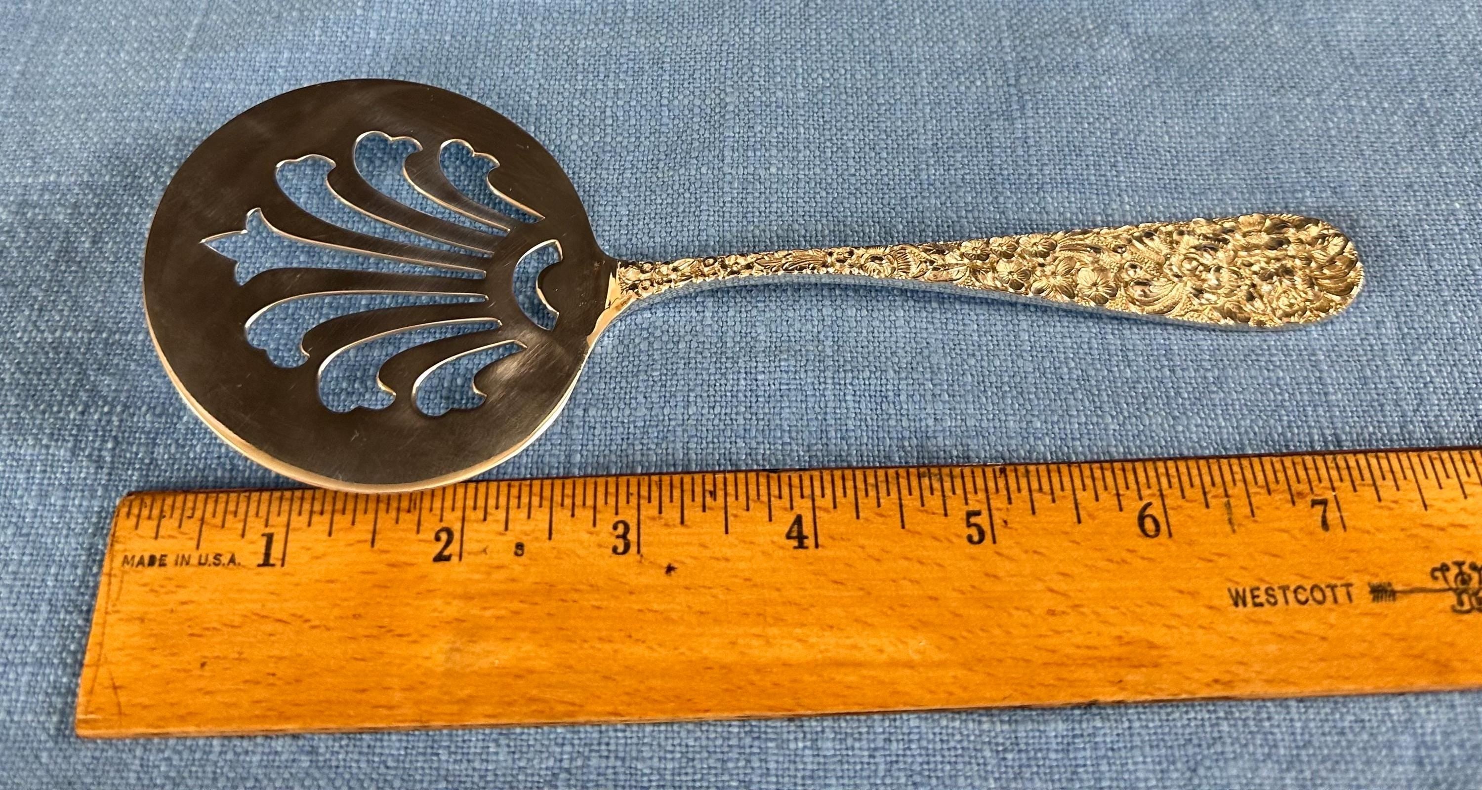 Stieff Rose Sterling Silver Pancake Server