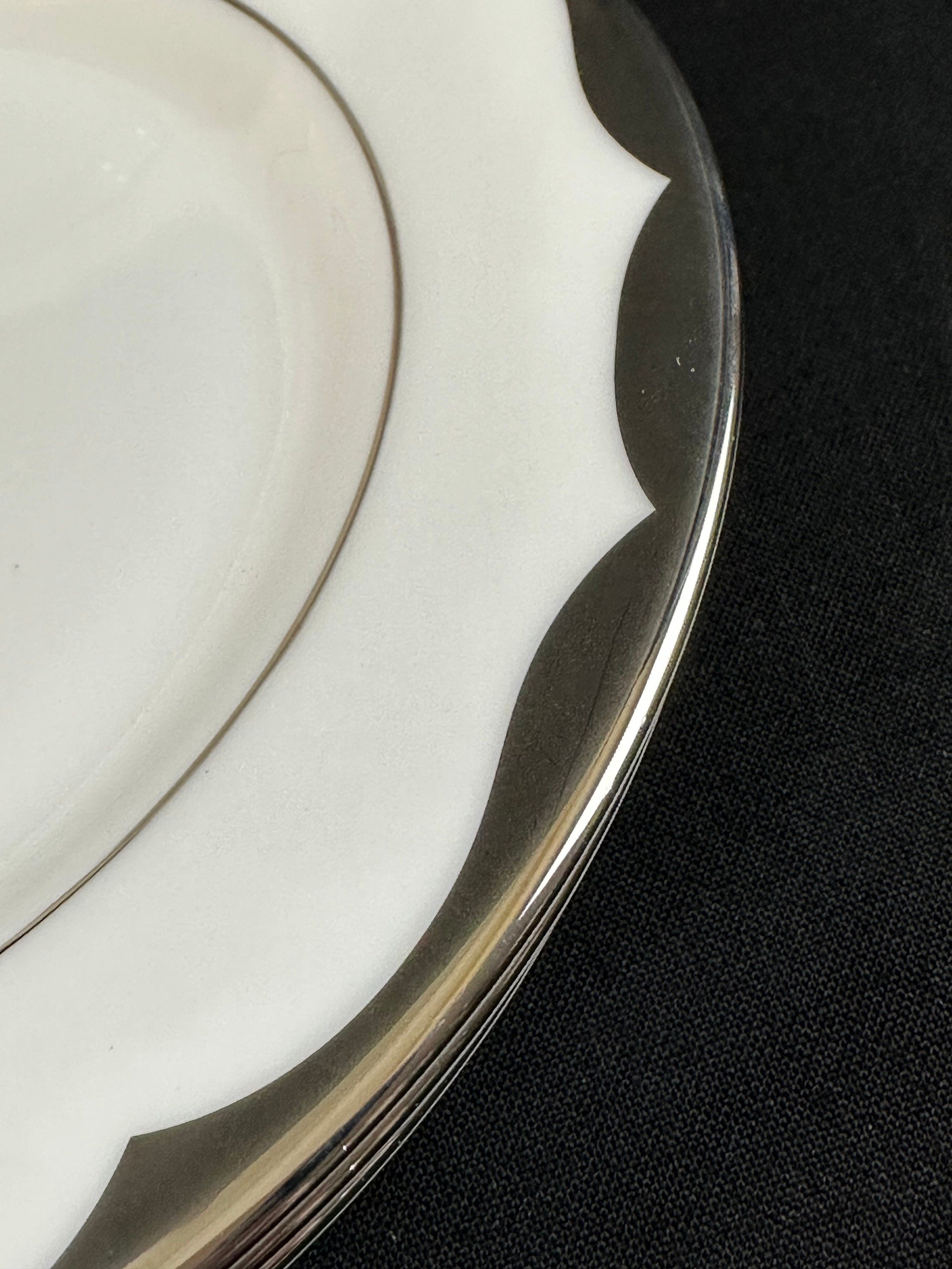 4 Kate Spade Trimble Place Bread/Dessert Plates by Lenox