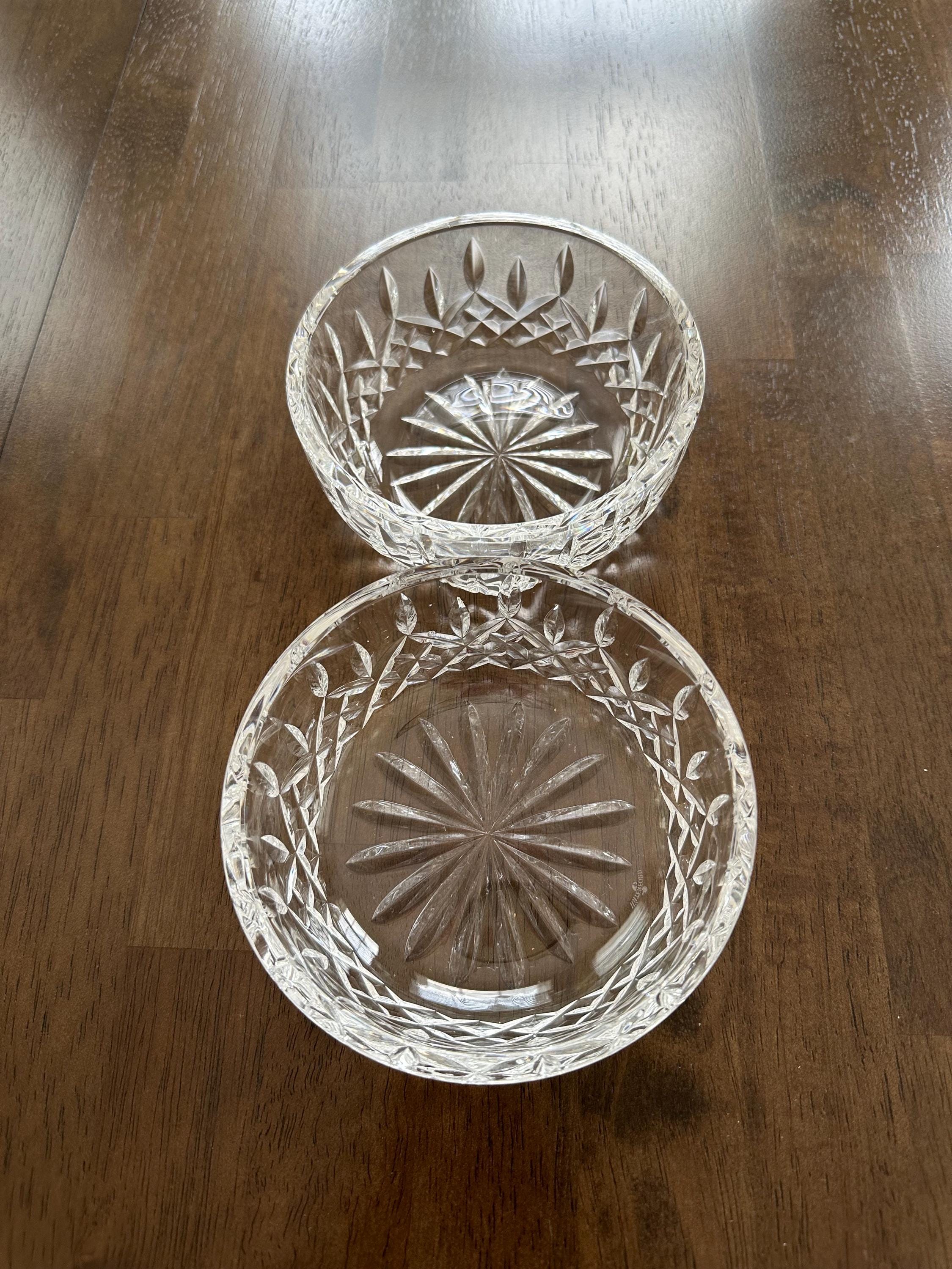 2 Waterford Crystal Lismore Serving Bowls