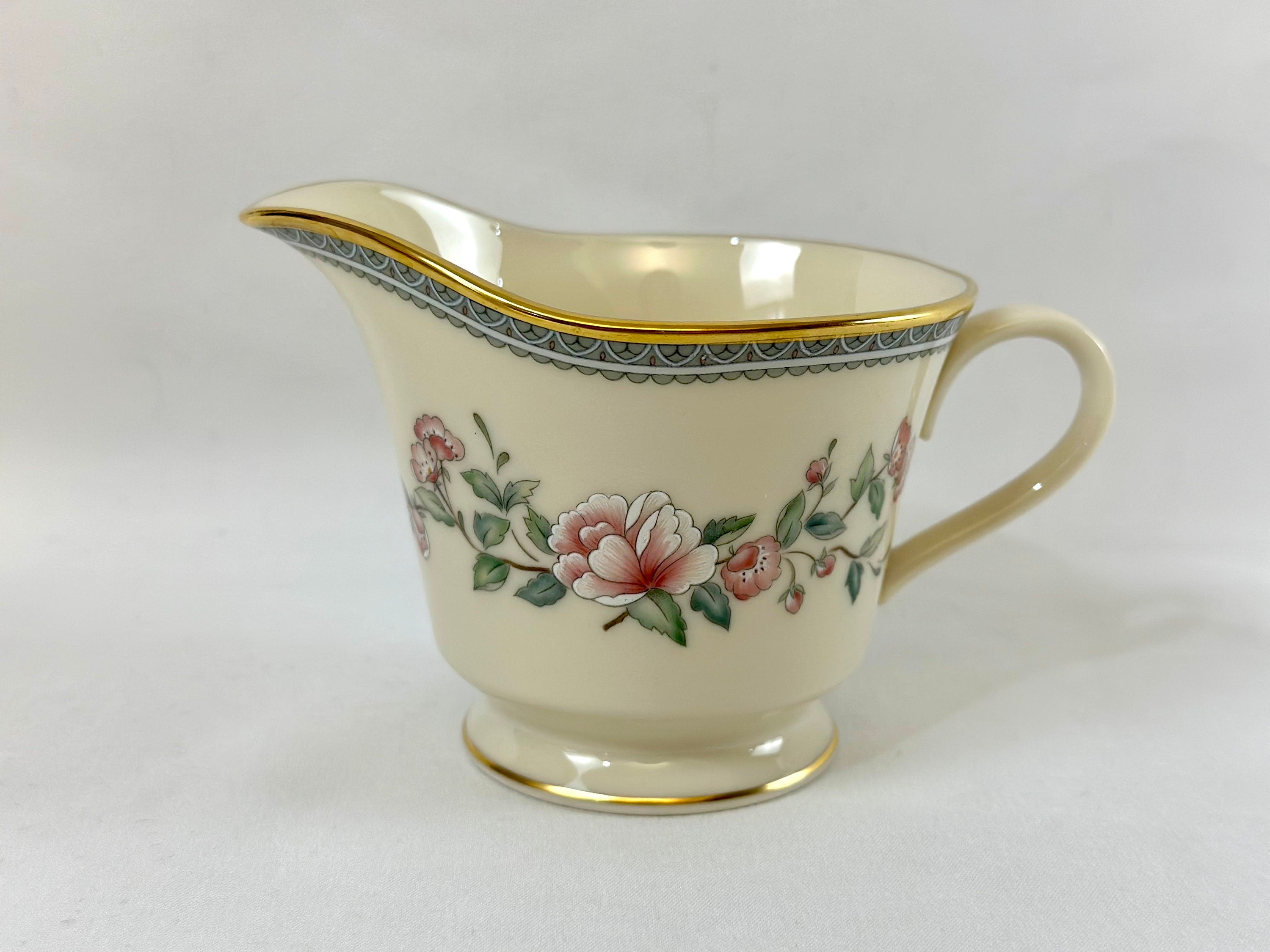 Lenox Serenade Creamer and Sugar Bowl