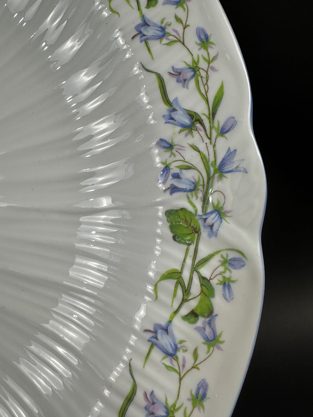 Shelley Harebell Chop Plate Round Platter Serving Tray