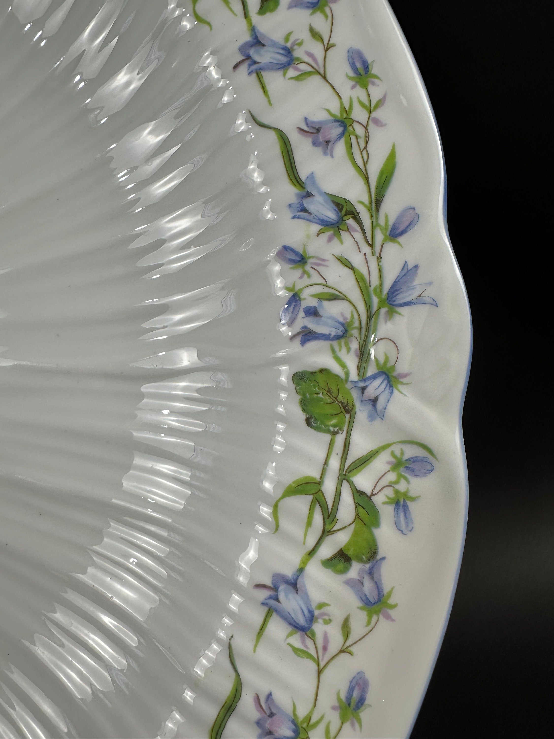 Shelley Harebell Chop Plate Round Platter Serving Tray