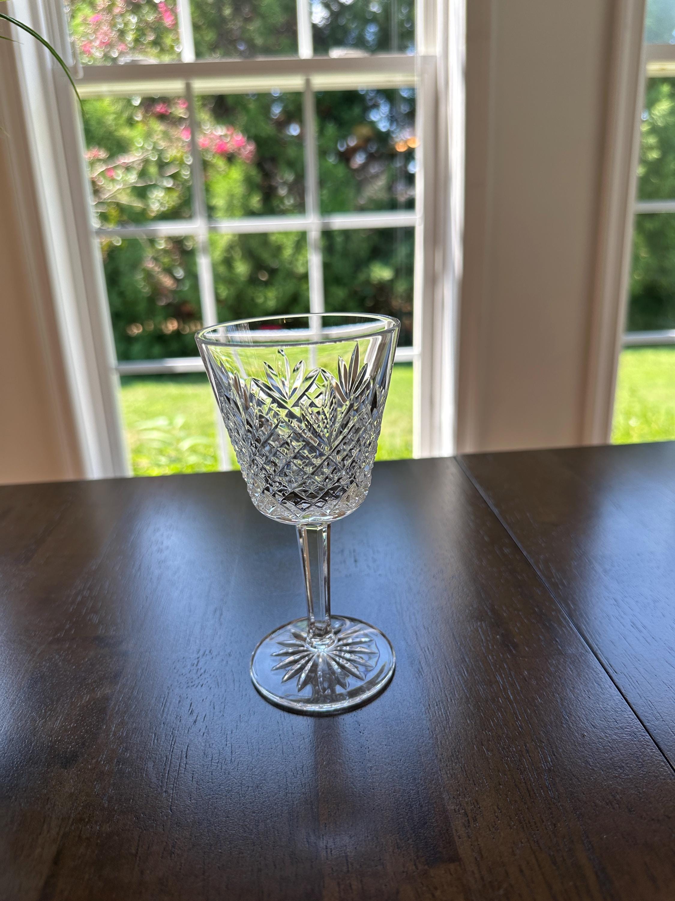 4 Waterford Crystal Claret Glasses