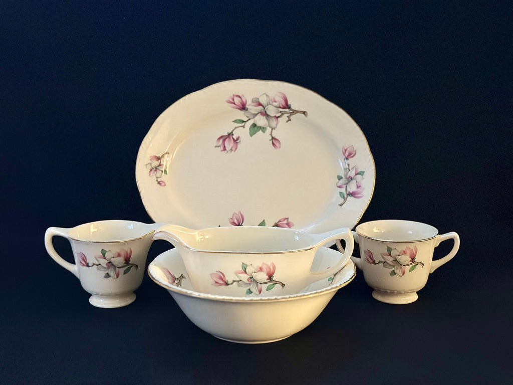 Homer Laughlin Liberty Dogwood Hostess Set