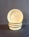 4 Lenox Solitaire Fruit Dessert Bowls