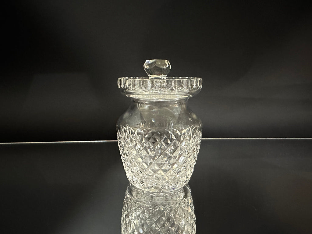 Waterford Crystal Jam / Jelly Jar in “Alana”  Pattern