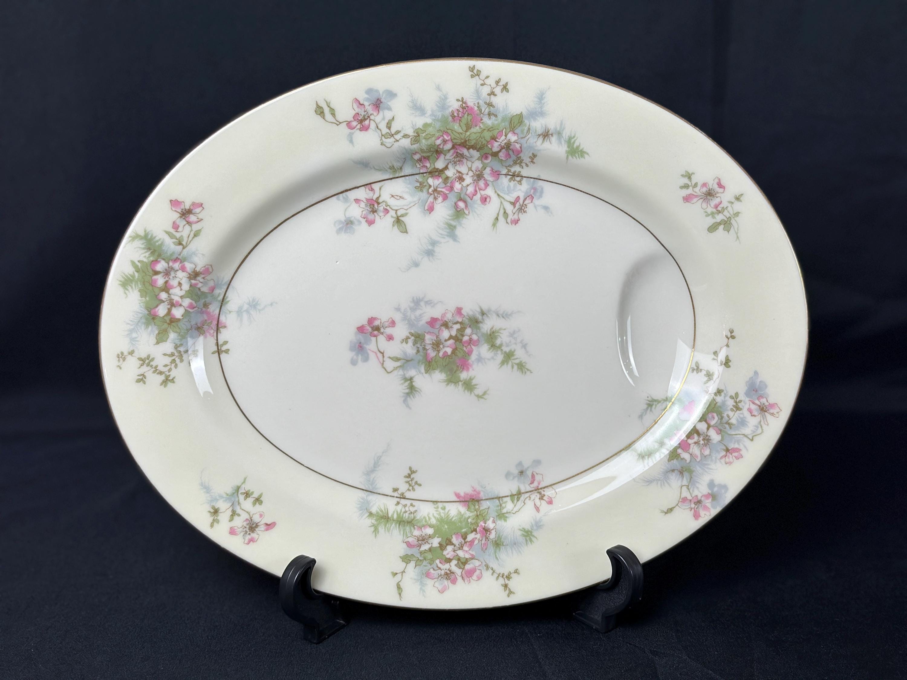 Theodore Haviland 14” platter Apple Blossom