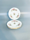 4 Royal Albert Moss Rose Bread Plates