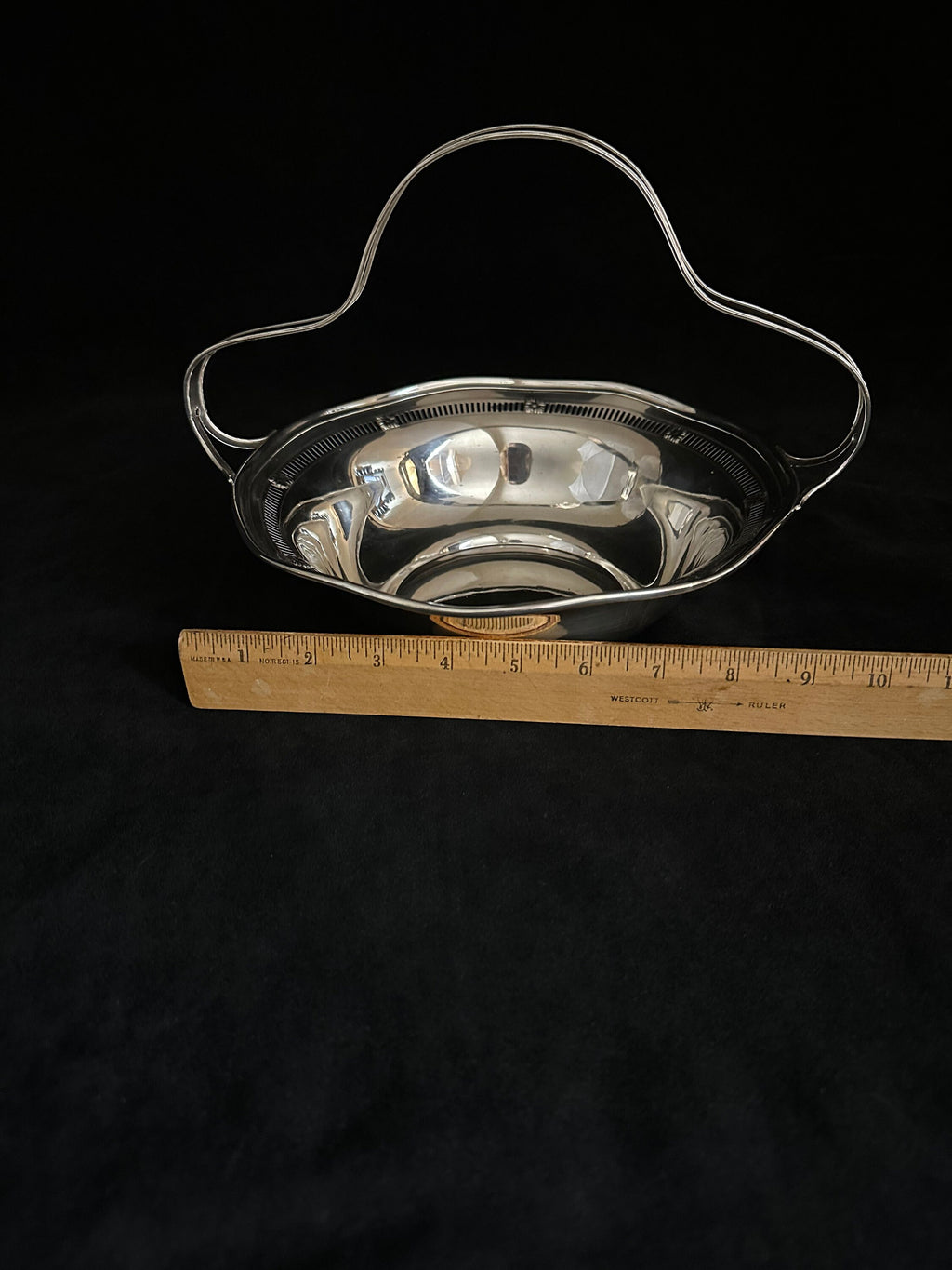 Sterling Silver Bride’s Basket