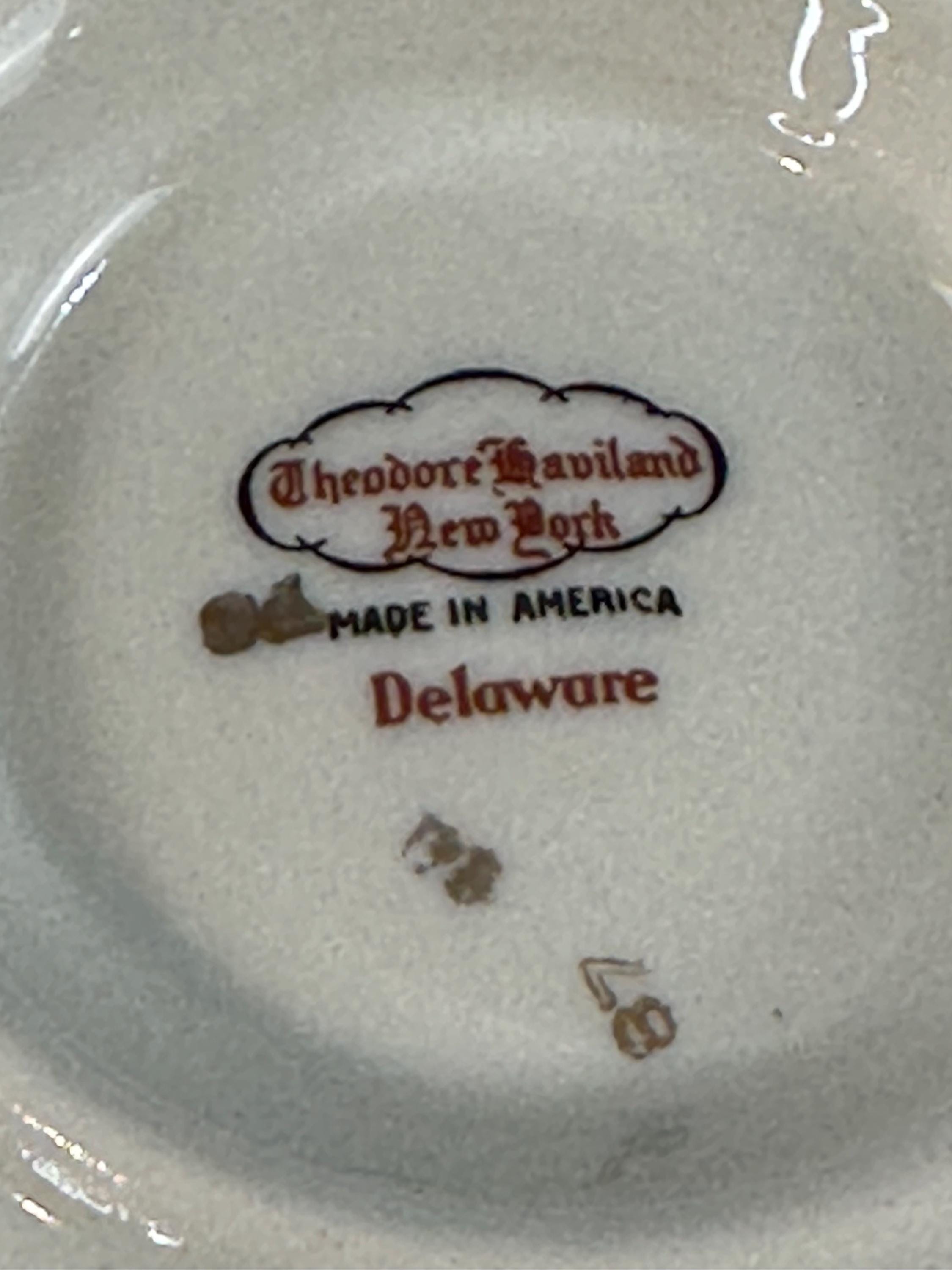 Haviland Delaware Sugar Bowl