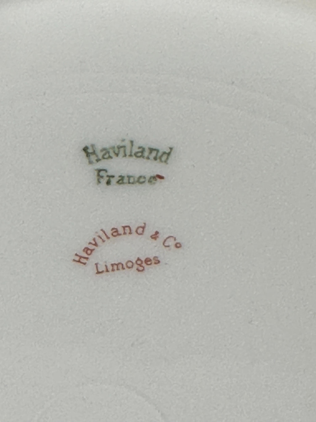 5 Haviland Clover Leaf Dinner Plates