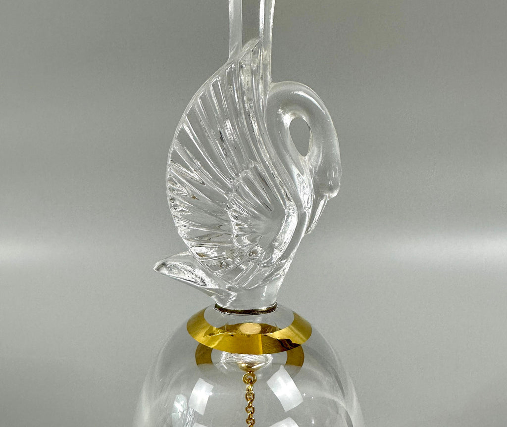 Crystal Bell With Swan