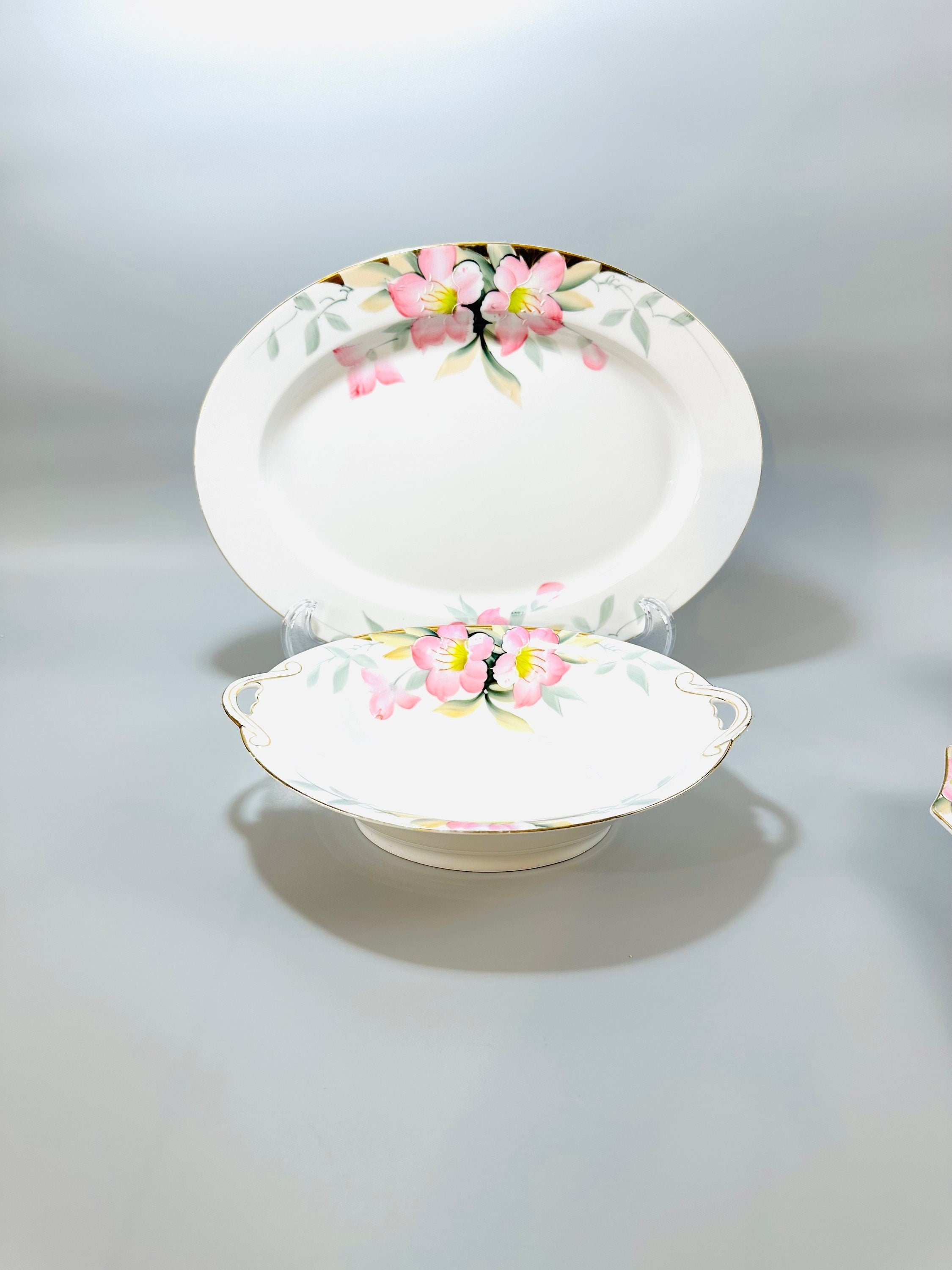 Noritake Azalea Hostess Set Serving Pieces